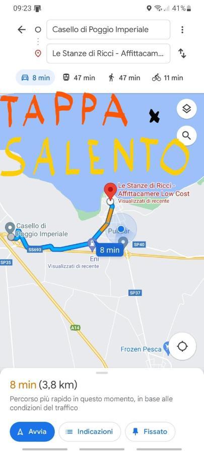 Le Stanze Di Ricci - Affittacamere Low Cost Lesina Dış mekan fotoğraf